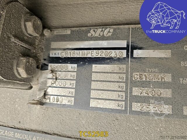 Sliding tarpaulins Samro 