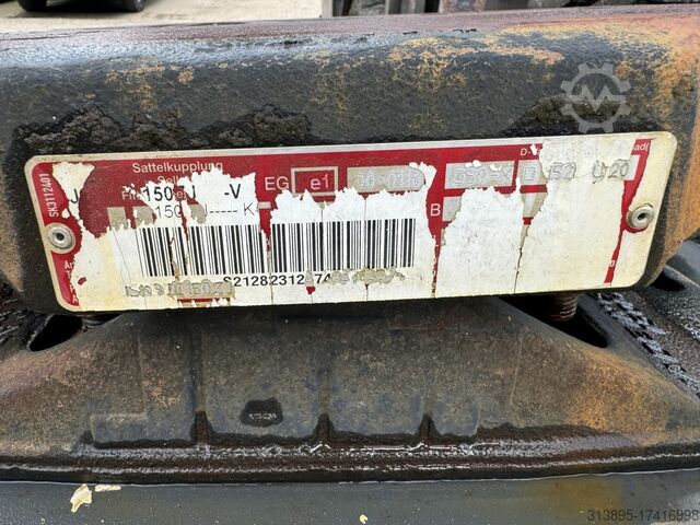 Fifth-wheel coupling Alumac Alumac Afzetbare Koppelschotel