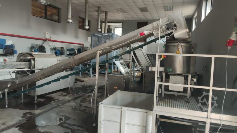 Fully peeling & vacum potatoes line DORNOW 20M-AT-MS