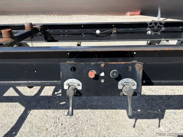 Swap chassis trailer Krone Lafette Breitreifen 445er mehrfach TOP