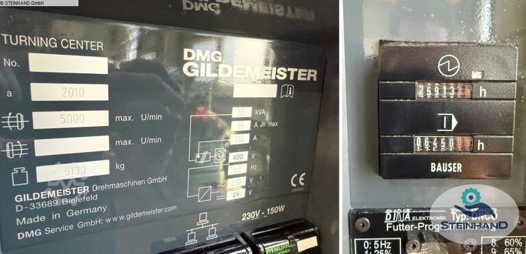 CNC Dreh- und Fräszentrum DMG CTX 800 Beta