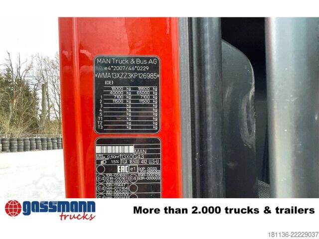 Standard SZM MAN TGX 18.500 4x2 LL SA, Retarder