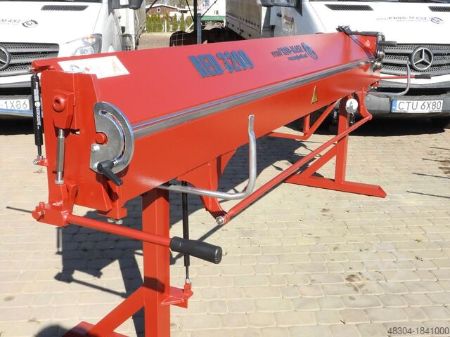 Schwenkbiegemaschine PROD-MASZ PROFI Abkantbank Biegemaschine Abkantbank24 RED 3200/0.8 + Aussparung