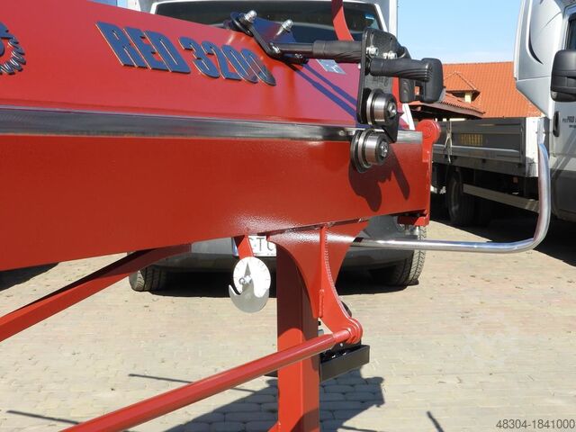 Schwenkbiegemaschine PROD-MASZ PROFI Abkantbank Biegemaschine Abkantbank24 RED 3200/0.8 + Aussparung