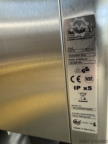 Kombidämpfer Rational CM 61