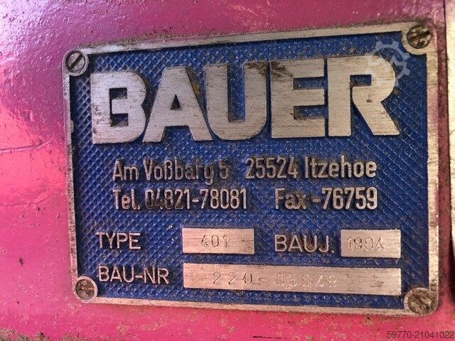Ballenpresse BAUER 400