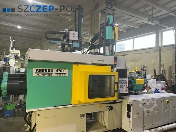 Spritzgießmaschine Arburg 470C 1500-150/150