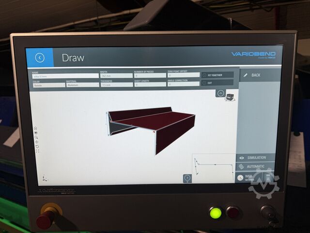 Schwenkbiegemaschine Variobend Variobend EB 6.1,50