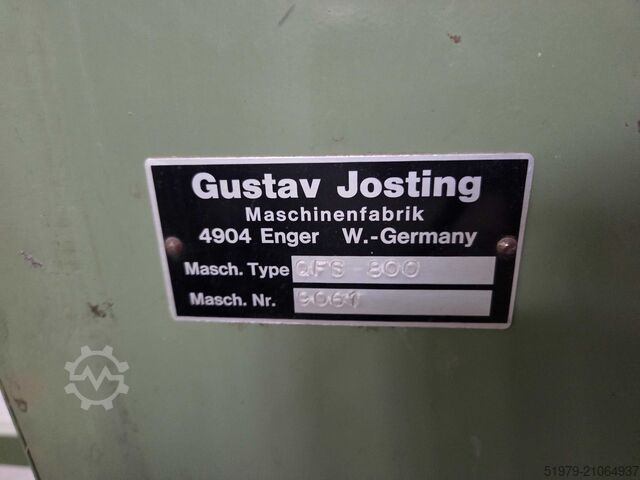 Quär Furnierschere Josting QFS 800