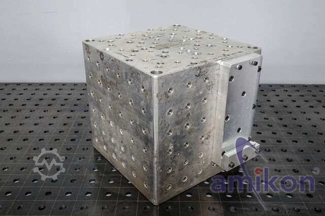 Aufspannwürfel 330 mm Vibrations Shaker BAT Magnesium Shaker Fixture Cube M8