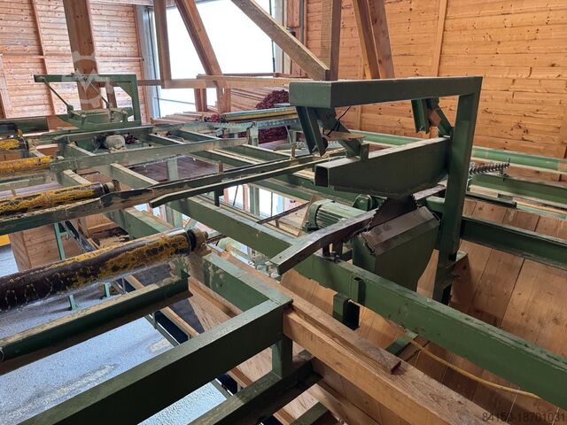 Stacking system with tilt destacking  
