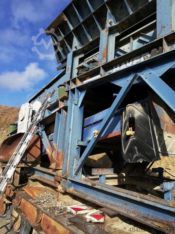 Feed hopper with pre-screening Haver & Boecker UF 1200x3650