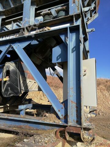 Feed hopper with pre-screening Haver & Boecker UF 1200x3650