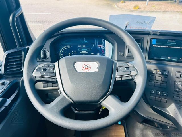 Autotransporter LKW MAN 26.440 6x2 mit Schwerlast-Ladebordwand Rampe