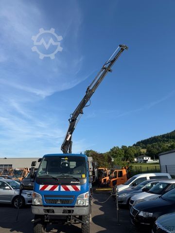 Transporter mit Kipper MITSUBISHI Pfau Rexter A6500 Allrad/Kipper/Klima/Kran HIAB