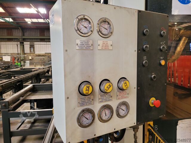 Ausklink-Brennanlage Ficep 1201 FRC