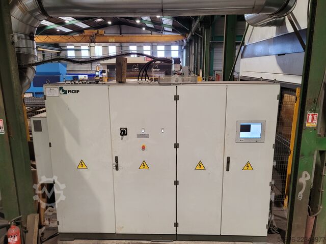 Ausklink-Brennanlage Ficep 1201 FRC