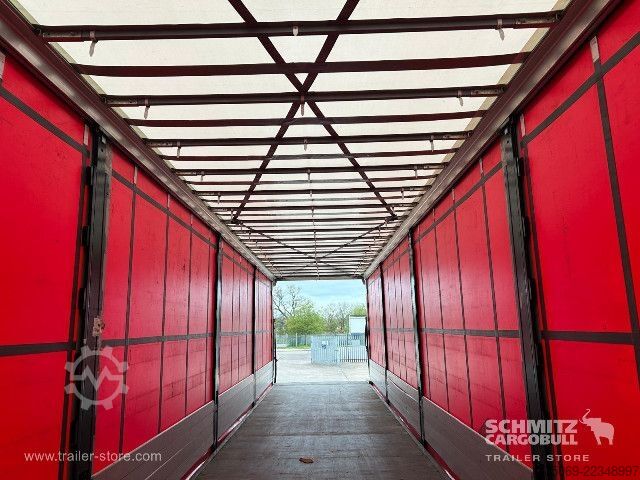 Auflieger mit Pritsche & Plane Kässbohrer Curtainsider Standard