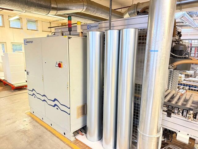 Beschickungs- und Stapelanlage Bargstedt TBH20/ER/25/08/S Feeding/Stacking system