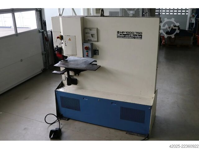 Punching press MUBEA HP 1000 / 760