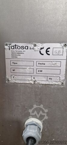 Fleischverarbeitungsmaschine FATOSA Frozen Blok Cutter 