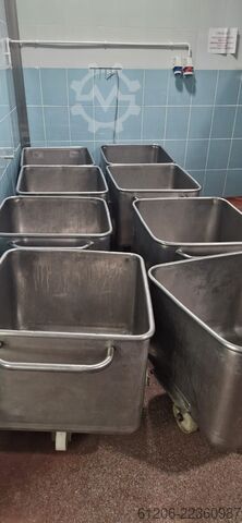 Fleischverarbeitungsmaschine Kutterwagen Bin Car 200L 200L