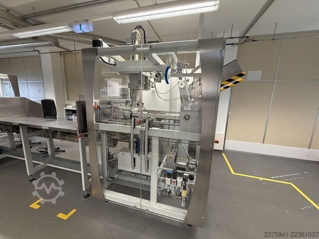 Fully automatic pharmaceutical packaging line PKM Packaging GmbH / KOCH Pac-Systeme 
