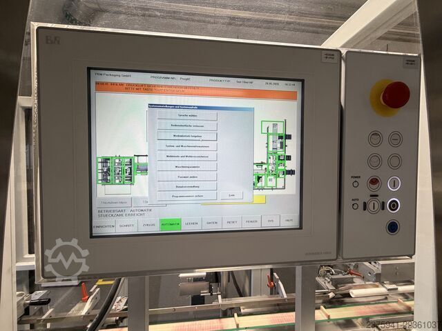 Fully automatic pharmaceutical packaging line PKM Packaging GmbH / KOCH Pac-Systeme 