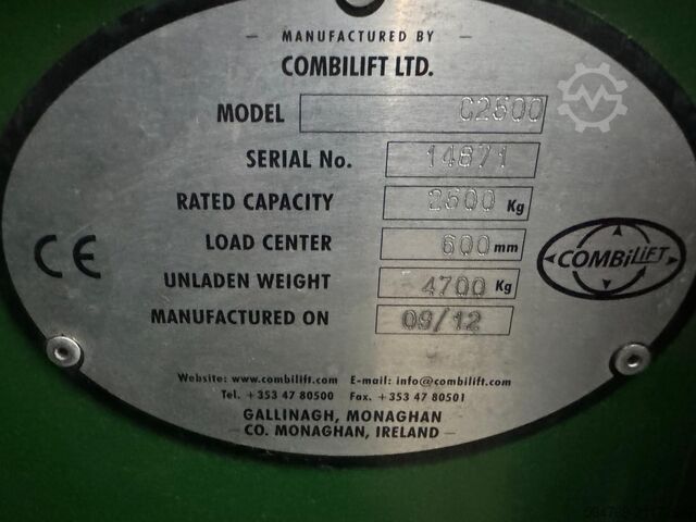 Vierwegestapler Combilift C2500 /perfect /compact/Only 4819 hours
