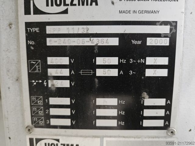 Plattenaufteilsäge HOLZMA HPP 11 / 32