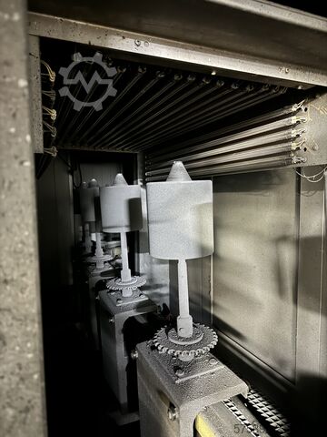 Bodenförderer für Felgen Lackierstraße AFOTEC 