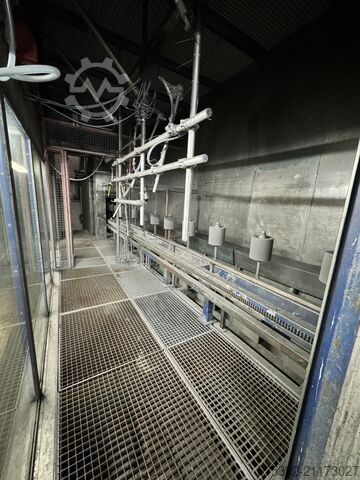 Bodenförderer für Felgen Lackierstraße AFOTEC 