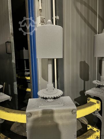 Bodenförderer für Felgen Lackierstraße AFOTEC 