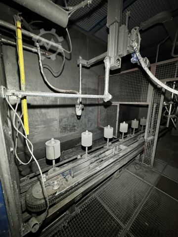 Bodenförderer für Felgen Lackierstraße AFOTEC 