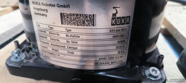 Industrial robot Kuka KRC2sr + KCP2 + KR5 sixx R850