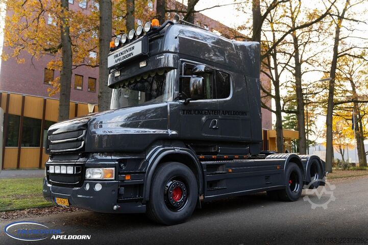 Standard tractor Scania T560 Longline, 6x2 Boogie, Retarder, Torpedo - ...