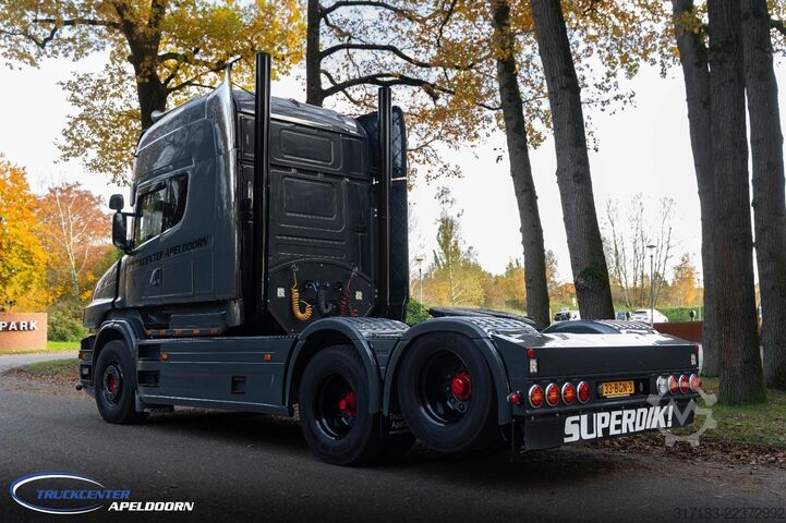 Standard tractor Scania T560 Longline, 6x2 Boogie, Retarder, Torpedo - ...