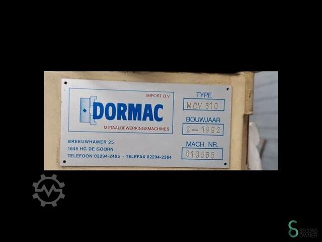 Milling machines Dah Lih DL-MCV 610 1992 Dah Lih DL-MCV 610 DL-MCV