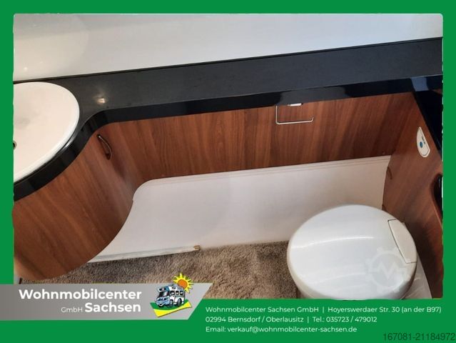 Wohnwagen HOBBY Excellent 560 WFU sehr gute Ausstattung