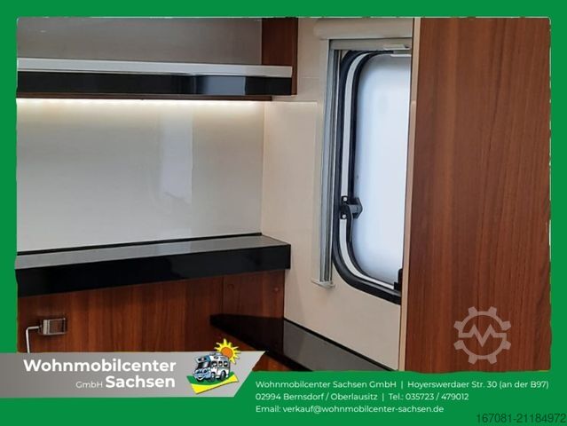 Wohnwagen HOBBY Excellent 560 WFU sehr gute Ausstattung