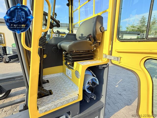 4-way forklift Combilift C3000XL GAS DUPLEX 4550 FORK POSITIONER