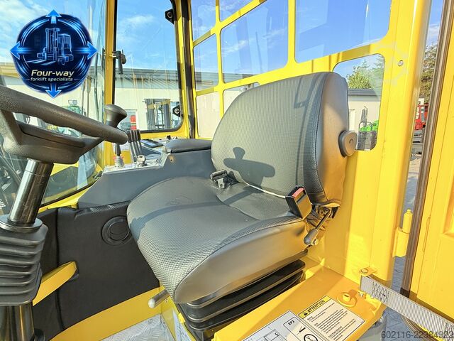 4-way forklift Combilift C3000XL GAS DUPLEX 4550 FORK POSITIONER