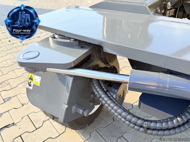 4-way forklift Combilift C3000XL GAS DUPLEX 4550 FORK POSITIONER