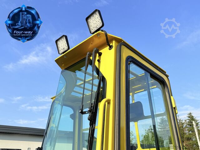 4-way forklift Combilift C3000XL GAS DUPLEX 4550 FORK POSITIONER
