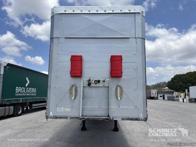 Auflieger mit Pritsche & Plane Schmitz Cargobull Semitrailer Curtainsider Mega