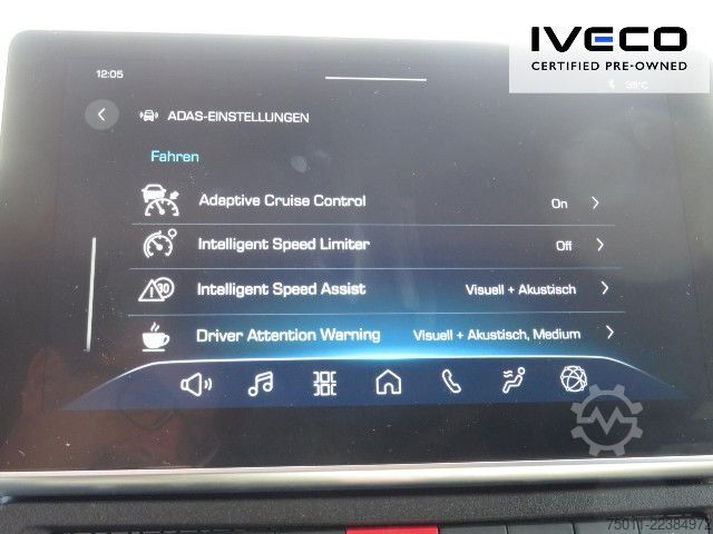 Kastenwagen hoch IVECO Daily 35S18HA8V 6-Sitzer, Klima, Kamera, l+h