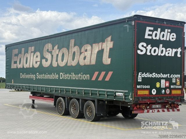 Auflieger mit Pritsche & Plane Schmitz Cargobull Curtainsider Mega