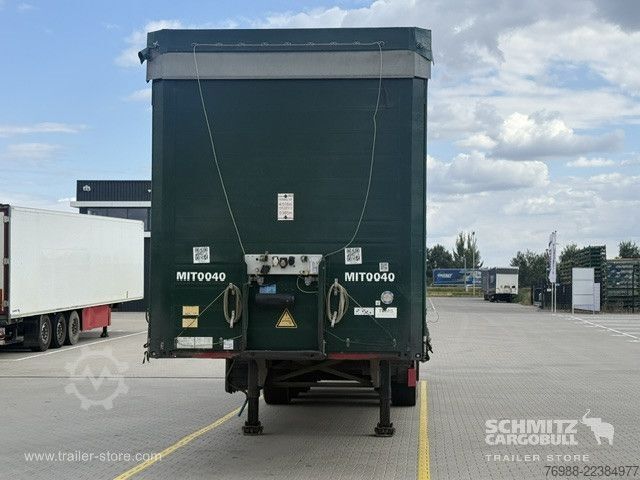 Auflieger mit Pritsche & Plane Schmitz Cargobull Curtainsider Mega