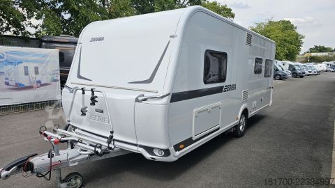 Wohnwagen Hymer/Eriba Nova 530 Mover, Hubstützen,Arktis Paket