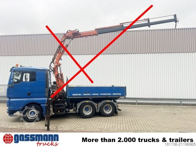 Standard SZM MAN TGA 26.480 6x4 BL, Intarder, SZM/Pritsche